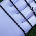 Black Rope Chain 3mm