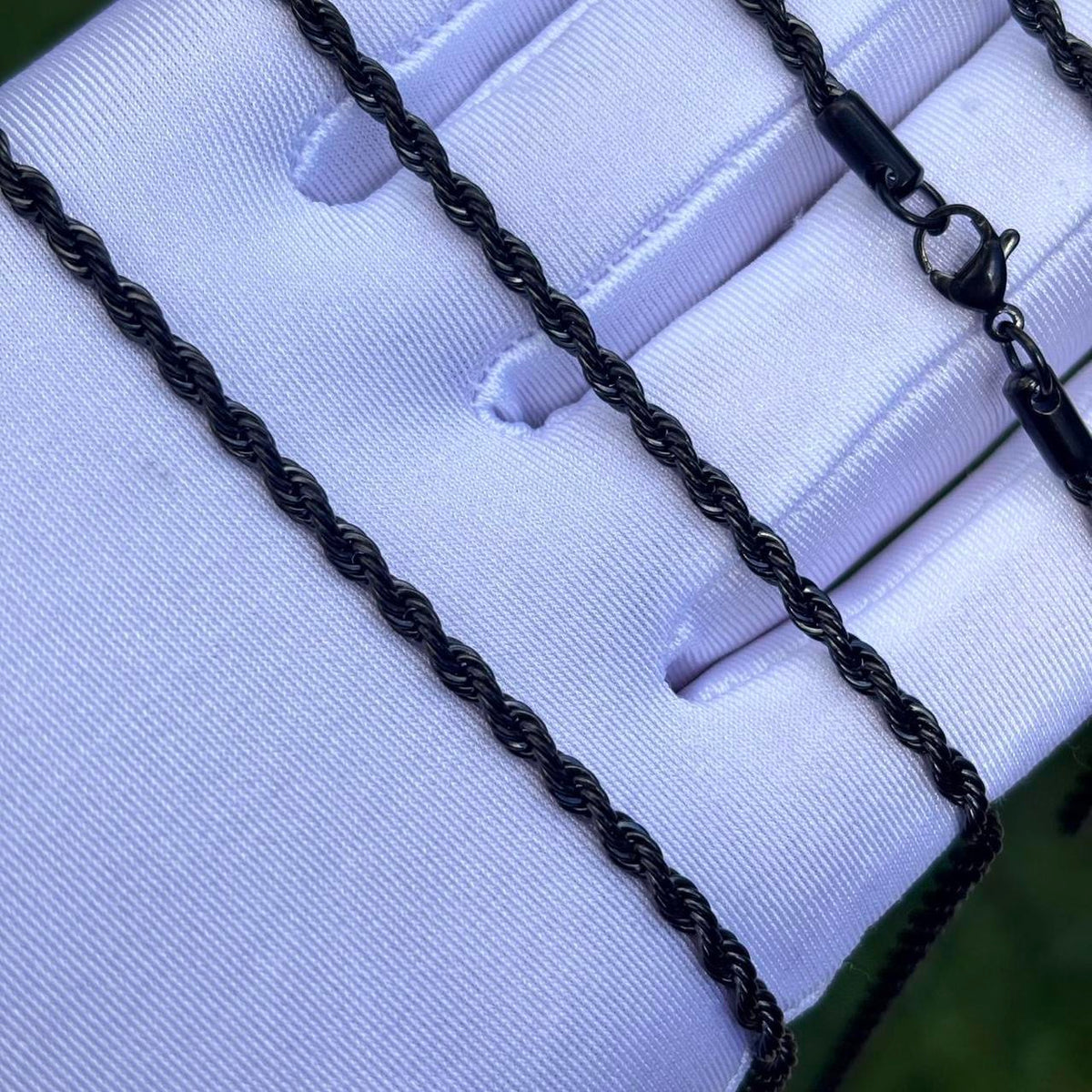 Black Rope Chain 3mm — view 2