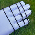 Black Rope Chain 3mm