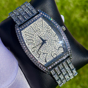 42mm Iced Out White Gold Royal Watch